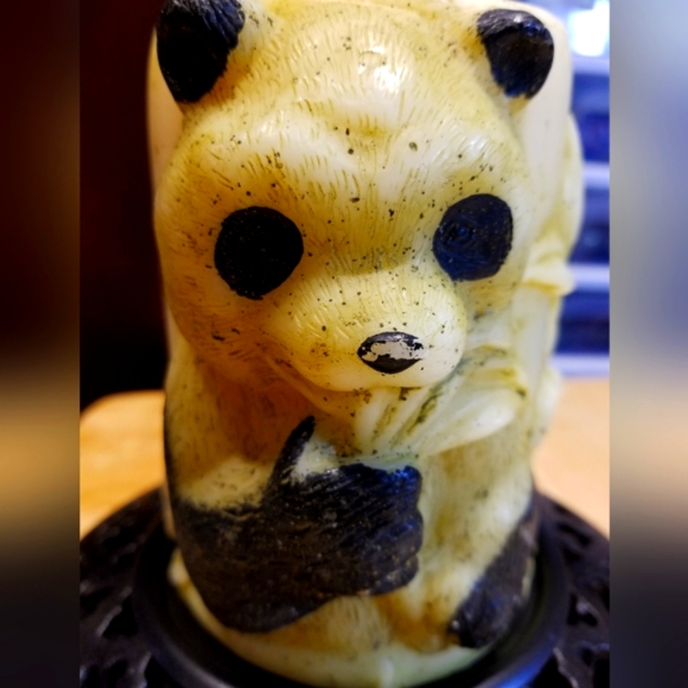 New Panda Shaped Candle